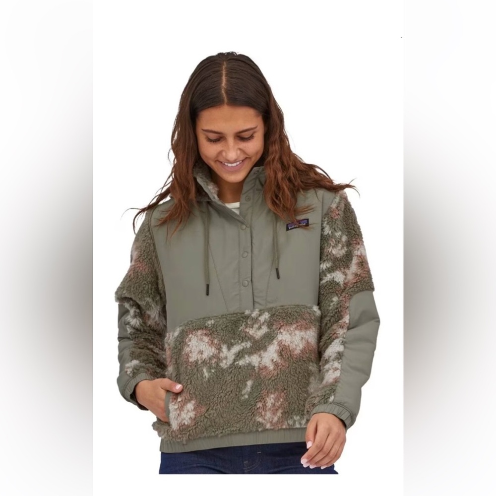Women’s Patagonia Shelled Retro-X Hooded Pullover Sherpa Fleece